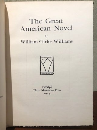 THE GREAT AMERICAN NOVEL