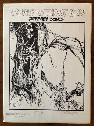Item #10254 WORLD WITHOUT END. (Signed). Jeffrey Jones