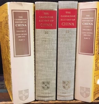 Item #10686 LATE CH'ING, 1800-1911. PART 1 & 2. Denis Twitchett, John K. Fairbanks, Kwang-Ching Lui