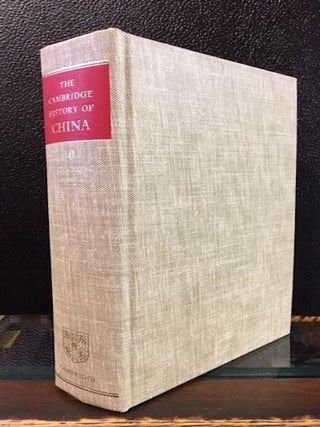 Item #10688 LATE CH'ING, 1800-1911. PART 1. Denis Twitchett, John K. Fairbanks