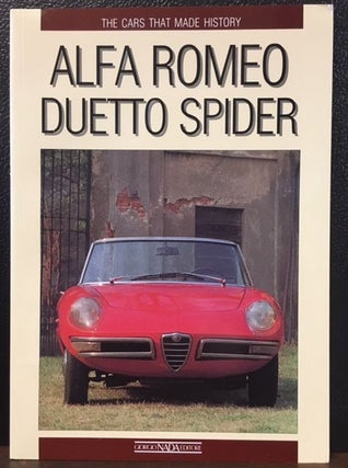 Item #10781 ALFA ROMEO DUETTO SPIDER. Giancenzo Madaro