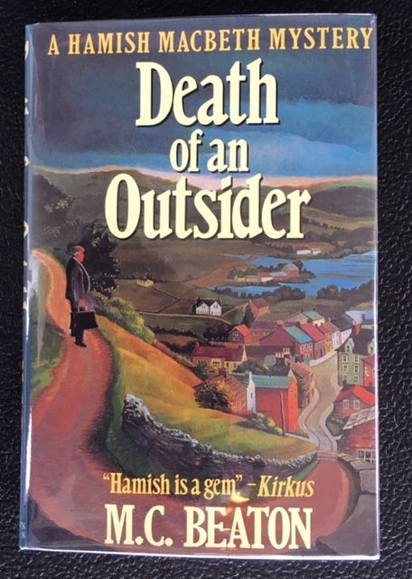 Item #11267 DEATH OF AN OUTSIDER. M. C. Beaton.