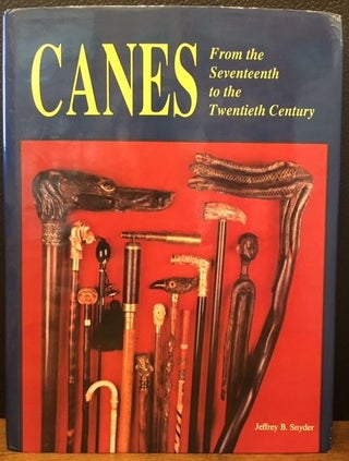 Item #11380 CANES. Jeffrey B. Snyder