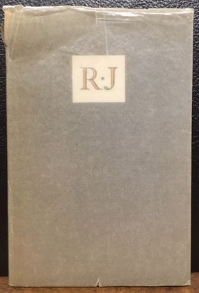 Item #11992 Robinson Jeffers. A Portrait. Louis Adamic