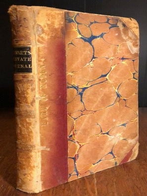 Item #12227 THE PRIVATE JOURNAL OF THE REV. C. S. STEWART. Rev. C. S. Stewart