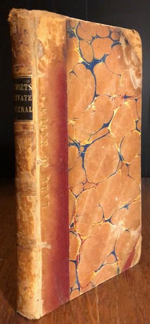 Item #12227 THE PRIVATE JOURNAL OF THE REV. C. S. STEWART. Rev. C. S. Stewart.