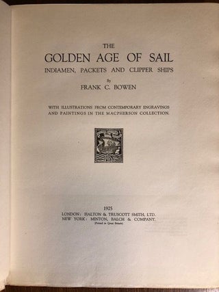 THE GOLDEN AGE OF SAIL