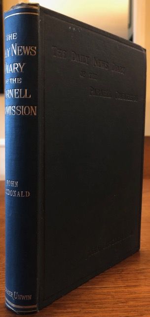 Item #12302 DIARY OF THE PARNELL COMMISSION. John MacDonald.