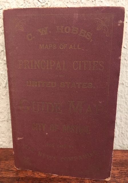 Item #12551 C. W. HOBBS, MAPS OF ALL PRINCIPAL CITIES IN THE UNITED STATES. C. W. Hobbs.