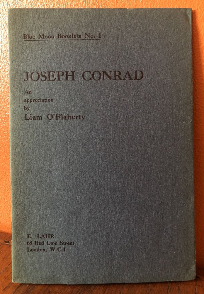 Item #49988 JOSEPH CONRAD. An Appreciation by Liam O'Flaherty. Liam O'Flaherty.