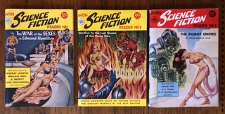 Item #50071 AVON SCIENCE FICTION READER. 1951-52. No.'s 1,2,& 3. (Three issues, complete). Donald...