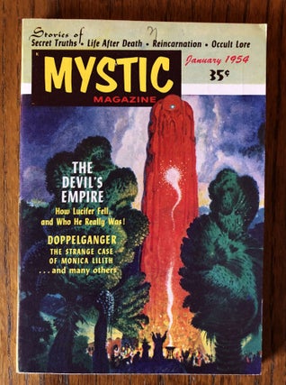 Item #50132 MYSTIC MAGAZINE. The Magazine of the Supernatural. January. 1954. Issue No. 2