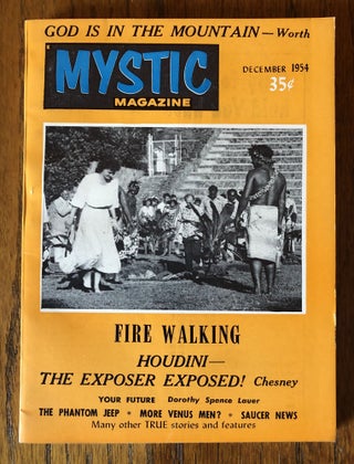 Item #50135 MYSTIC MAGAZINE. The Magazine of the Supernatural. December 1954. Issue No. 7