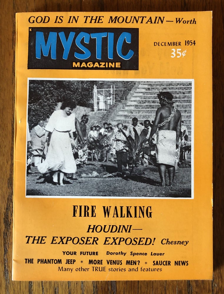 Item #50135 MYSTIC MAGAZINE. The Magazine of the Supernatural. December 1954. Issue No. 7.