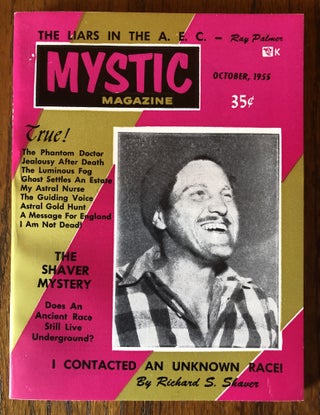 Item #50138 MYSTIC MAGAZINE. Amazing True Stories, Articles and Features. October, 1955. Issue No.12
