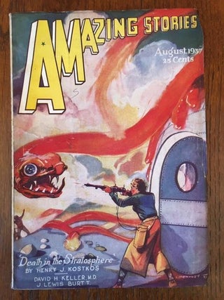 Item #50195 AMAZING STORIES. August, 1937