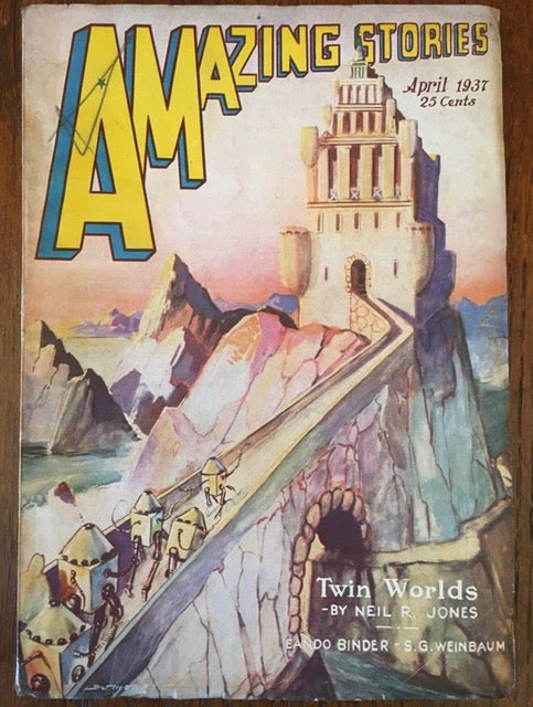 Item #50201 AMAZING STORIES. April, 1937.