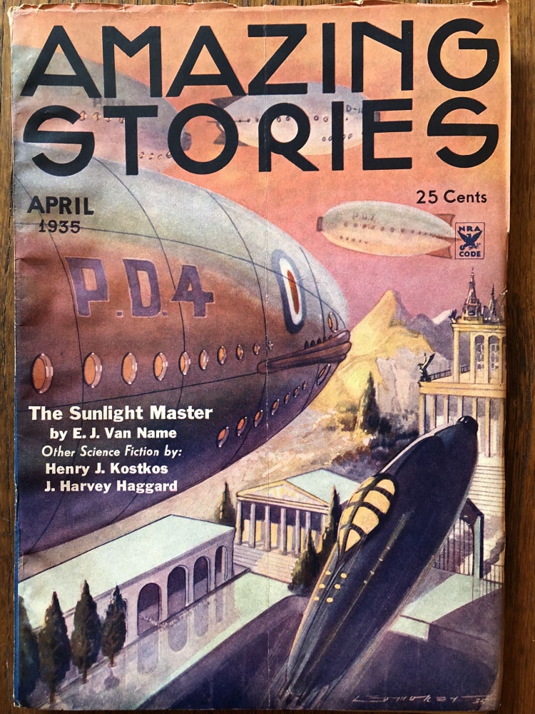 Item #50250 AMAZING STORIES. April, 1935.