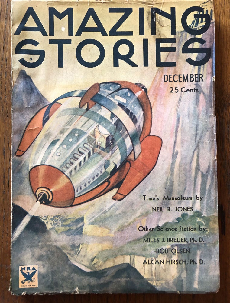 Item #50256 AMAZING STORIES. December, 1933.