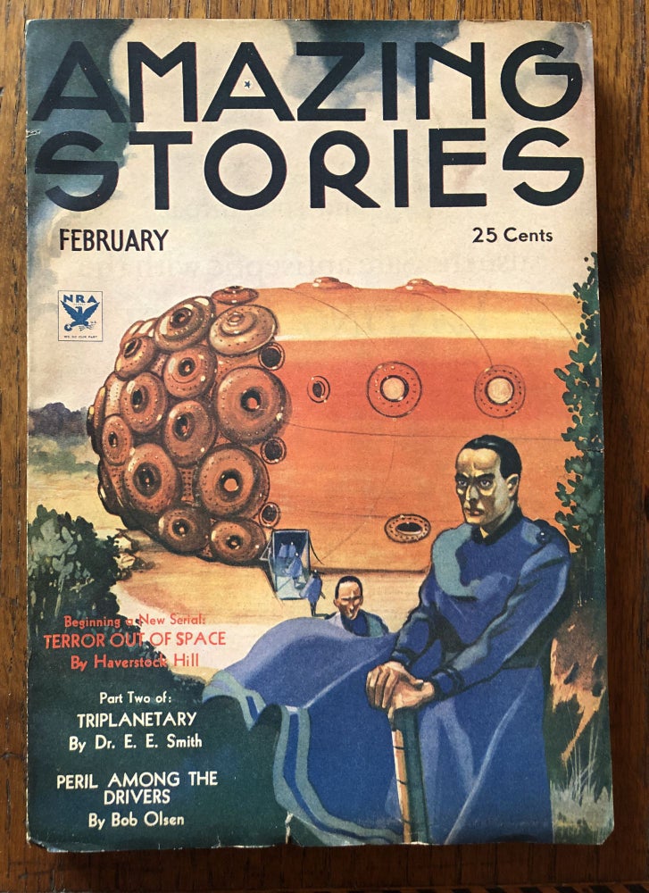 Item #50257 AMAZING STORIES. February, 1934.