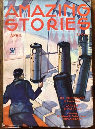 Item #50260 AMAZING STORIES. April, 1934