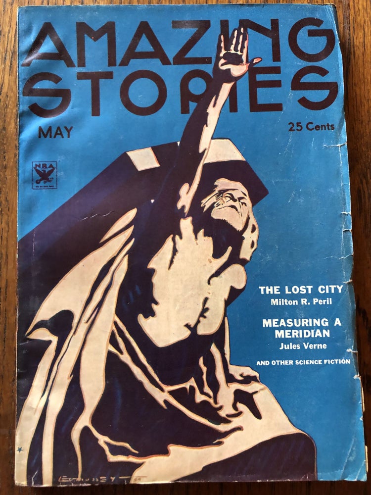 Item #50261 AMAZING STORIES. May, 1934.
