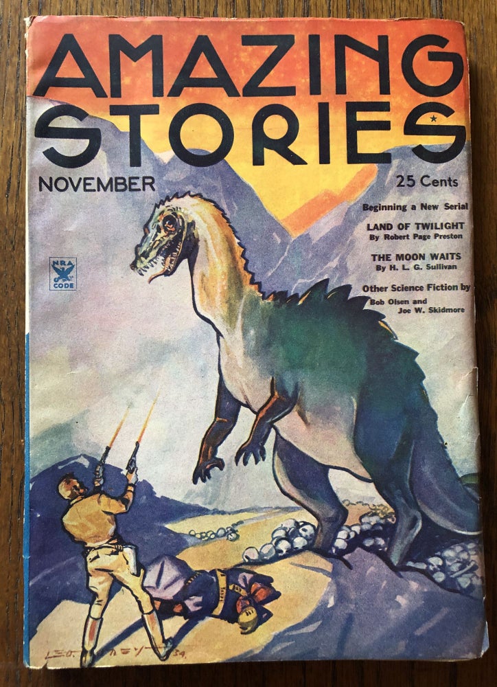 Item #50267 AMAZING STORIES. November, 1934.