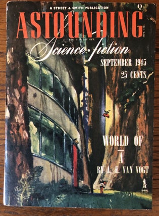 Item #50291 ASTOUNDING SCIENCE FICTION. September, 1945. Campbell, Jr., John W. (Editor