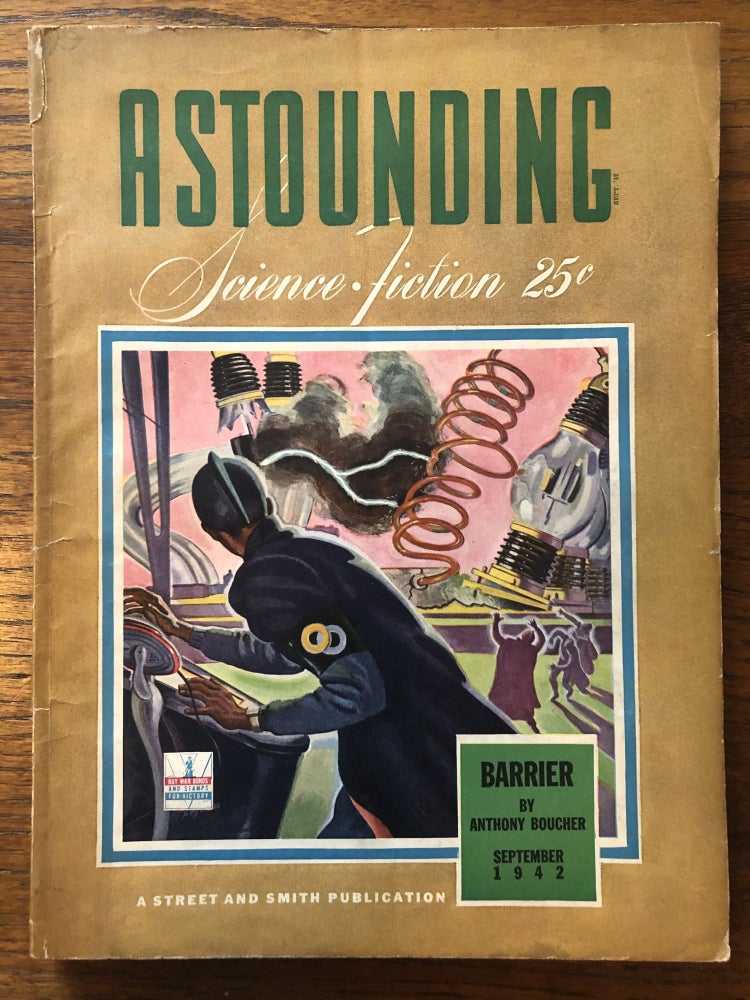 Item #50363 ASTOUNDING SCIENCE FICTION. September, 1942. Campbell, Jr., John W. (Editor)