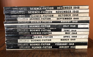 ASTOUNDING SCIENCE FICTION. 1948. (Twelve issues, complete year) Campbell, Jr., John W. (Editor)