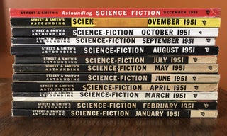 ASTOUNDING SCIENCE FICTION. 1951. (Twelve issues, complete year) Campbell, Jr., John W. (Editor)