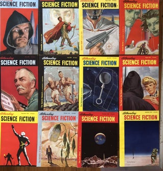 Item #50384 ASTOUNDING SCIENCE FICTION. 1952. (Twelve issues, complete year). Campbell, Jr., John...