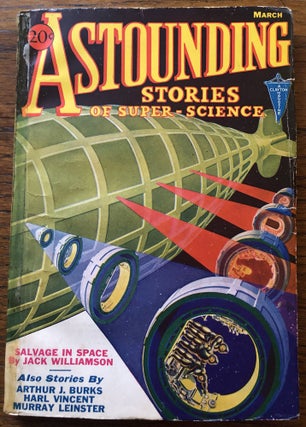 Item #50386 ASTOUNDING STORIES OF SUPER-SCIENCE. March, 1933. Bates, Harry (Editor