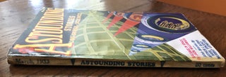 ASTOUNDING STORIES OF SUPER-SCIENCE. March, 1933. Bates, Harry (Editor)