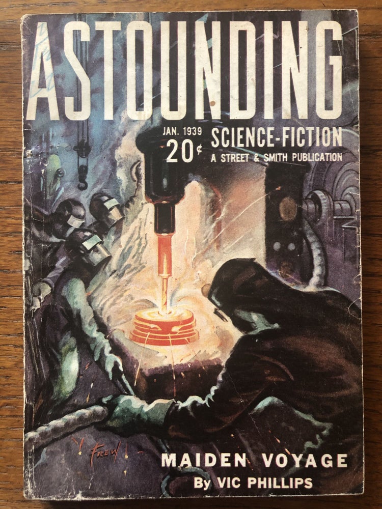 Item #50409 ASTOUNDING SCIENCE FICTION. January, 1939. Campbell, Jr., John W. (Editor)