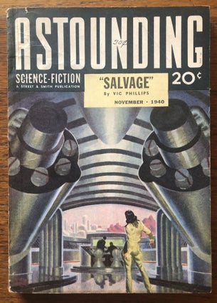 Item #50428 ASTOUNDING SCIENCE FICTION. November, 1940. Campbell, Jr., John W. (Editor
