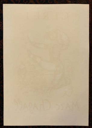 MARC CHAGALL. CERET. Oeuvres Graphiques. Museum D’Art Moderne. 1968. (Original Art Exhibition Poster)