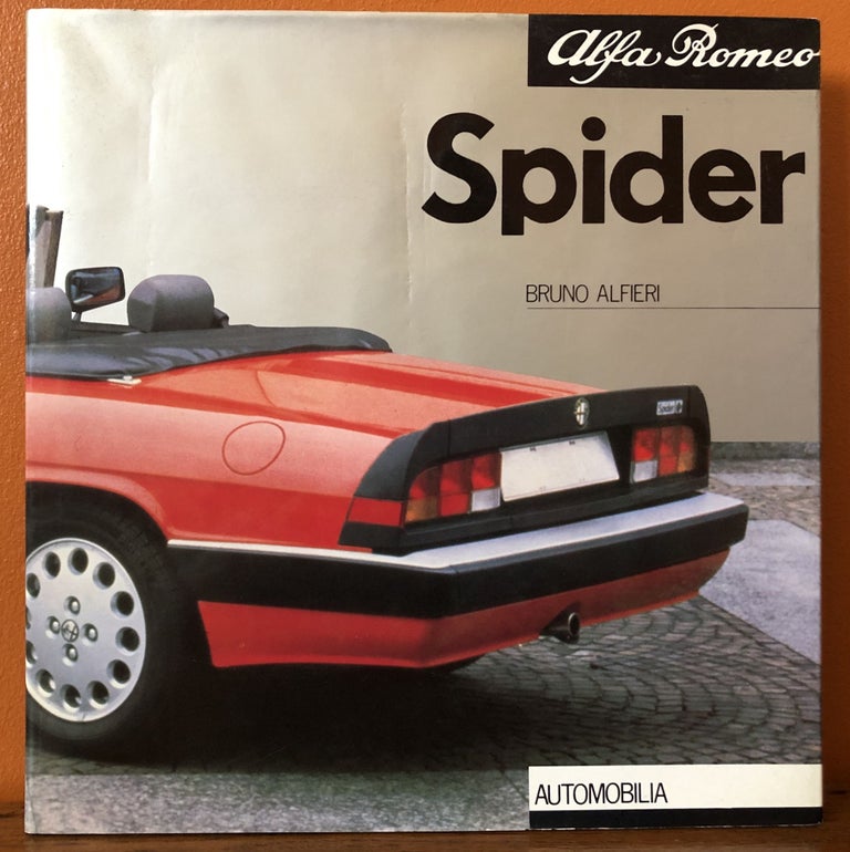 Item #50654 ALFA ROMEO SPIDER. Bruno Alfieri.
