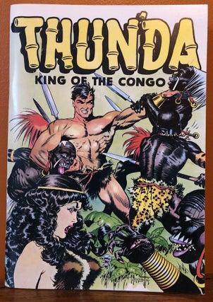 Item #50661 THUN'DA, KING OF THE CONGO. Frank Frazetta