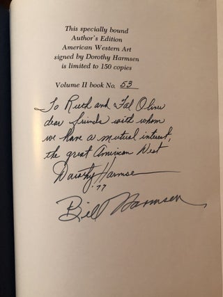 AMERICAN WESTERN ART. Volume Two. (Special Author's Edition)