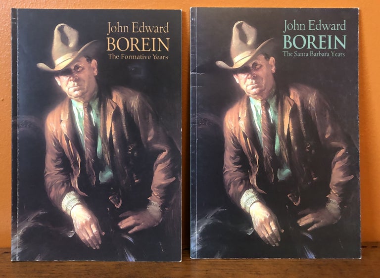 Item #50736 JOHN EDWARD BOREIN: The Santa Barbara Years and The Formative Years. (Two Volumes). Harold G. Davidson, Marlene Miller.
