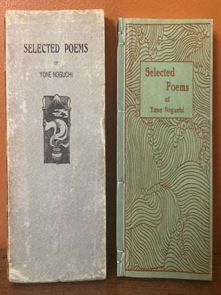 Item #50767 SELECTED POEMS. Yone Noguchi