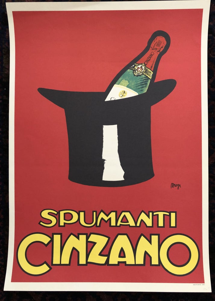 Item #50876 SPUMANTI CINZANO. (Original Vintage Poster)
