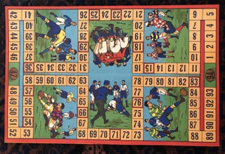 Item #50880 RUGBY BOARD GAME / POSTER