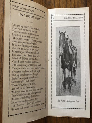THE DOG SUPPER And Other Poems of Cowboy and Indian Life. A Curious, Strange Little Book. All Its Own.