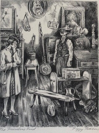 Item #51126 THE PRICELESS FIND (Antique Shop). Peggy Bacon