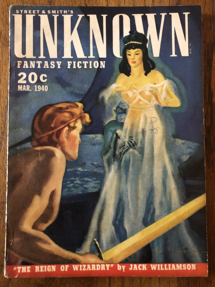 Item #51159 UNKNOWN FANTASY FICTION. March, 1940