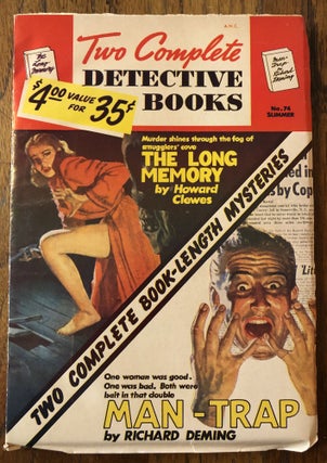 Item #51173 TWO COMPLETE DETECTIVE BOOKS. No. 74. Summer 1953
