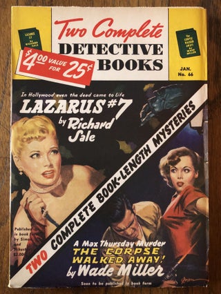 Item #51174 TWO COMPLETE DETECTIVE BOOKS. No. 66. January, 1951
