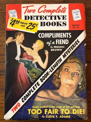 Item #51176 TWO COMPLETE DETECTIVE BOOKS. No. 67. March, 1951
